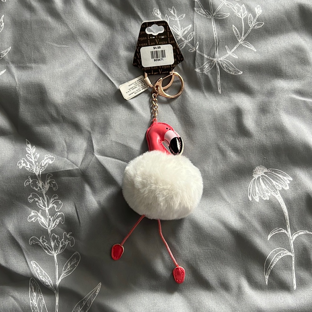 Flamingo Keychain